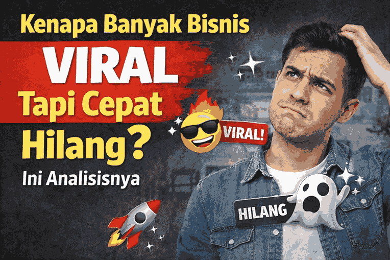 bisnis viral tapi cepat hilang